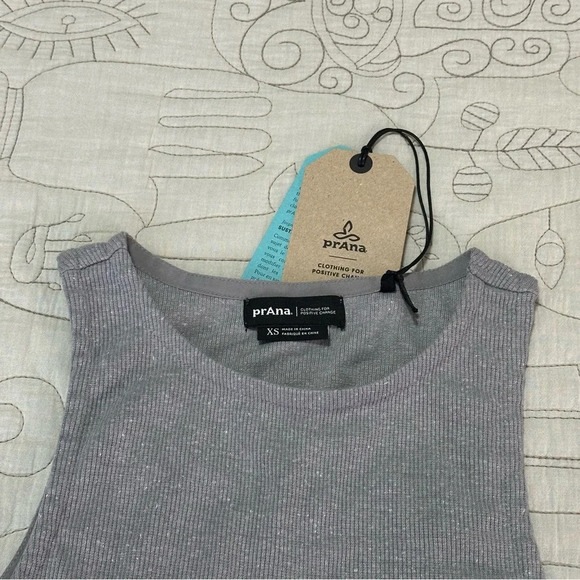 NWT Prana Cozy Up Bayjour Dress Size XS Gray Pockets - Picture 7 of 9